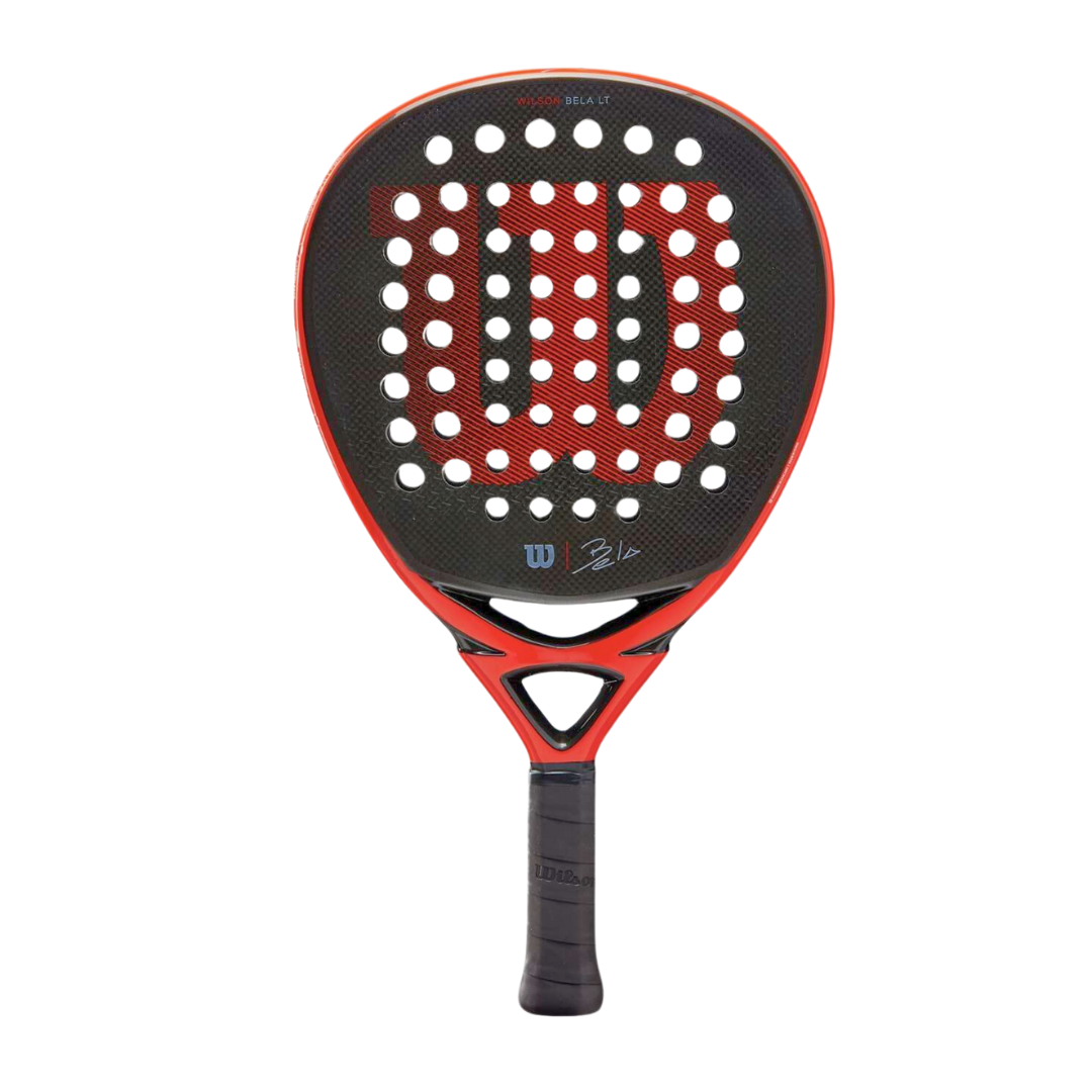 Wilson Bela Pro Padel Racket - Black & Red