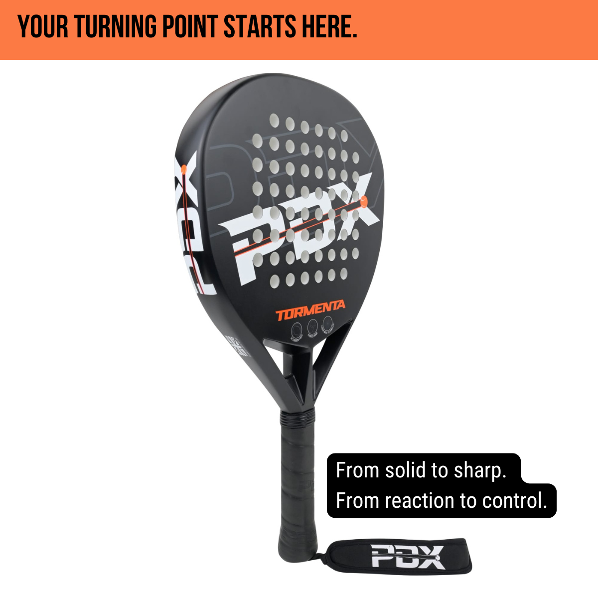 PDX Tormenta Power Padel Racket