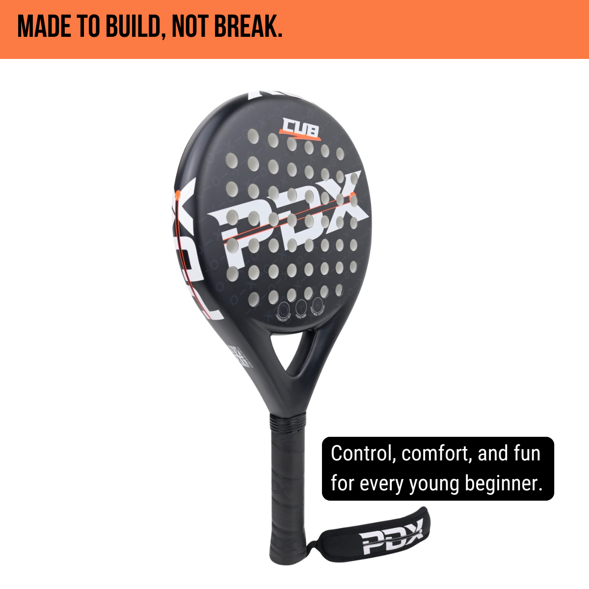 PDX Cub Kids Padel Racket