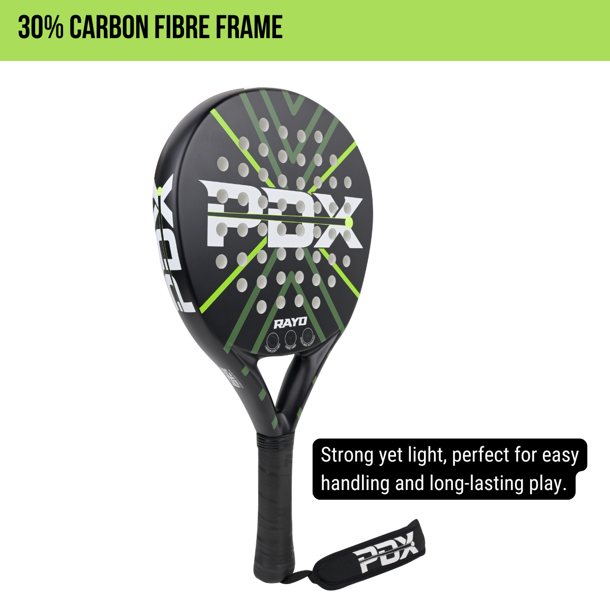PDX Rayo Beginner Padel Racket