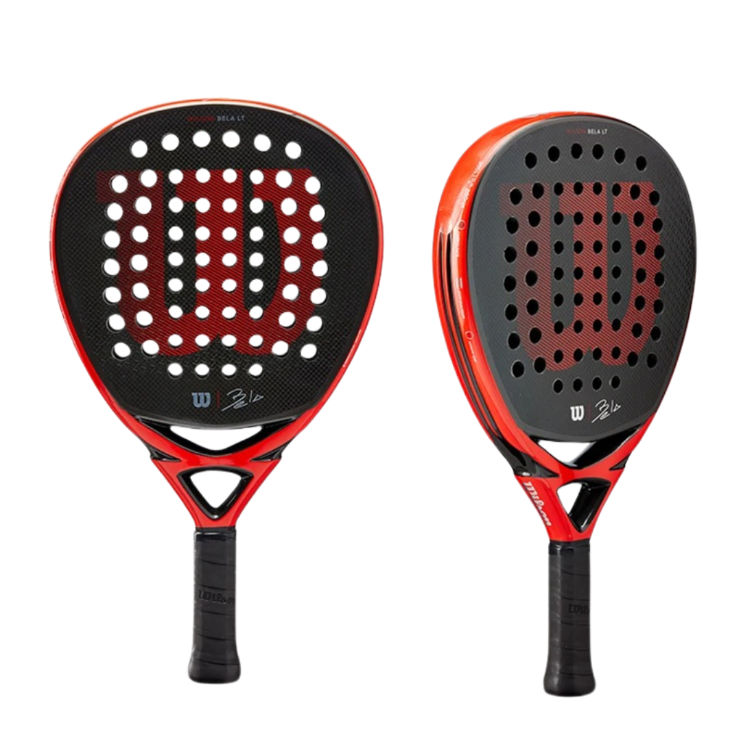 Wilson Bela Pro Padel Racket - Black & Red