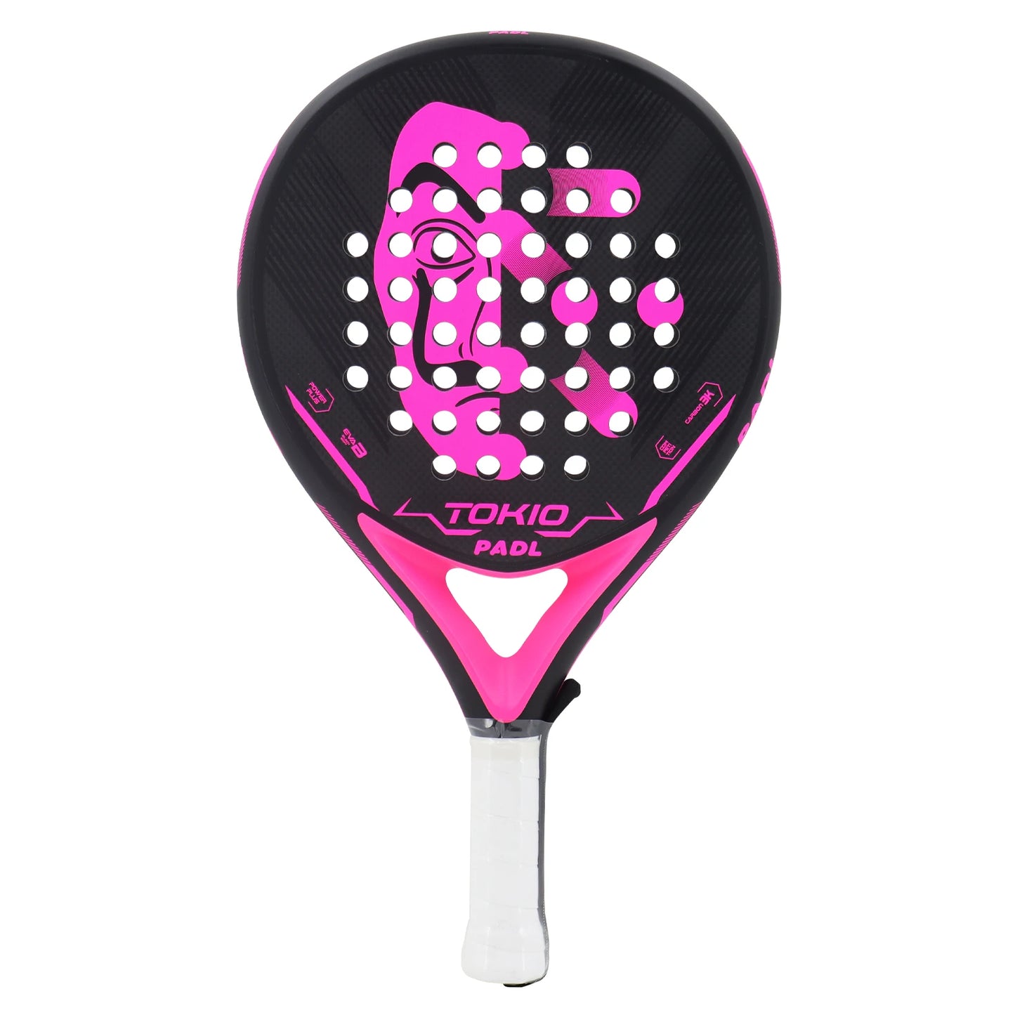 Carbon Fibre Paddle Racket – EVA Core, High Balance & Grip