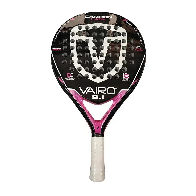 VAIRO Professional Padel Racket – Soft Face, Carbon Fibre, Lightweight Design