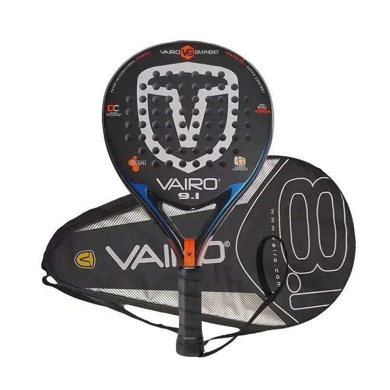 VAIRO Professional Padel Racket – Soft Face, Carbon Fibre, Lightweight Design