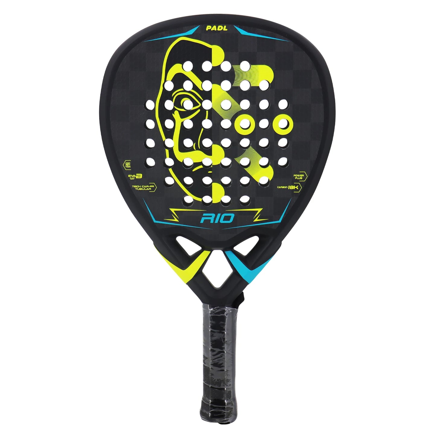 Carbon Fibre Paddle Racket – EVA Core, High Balance & Grip