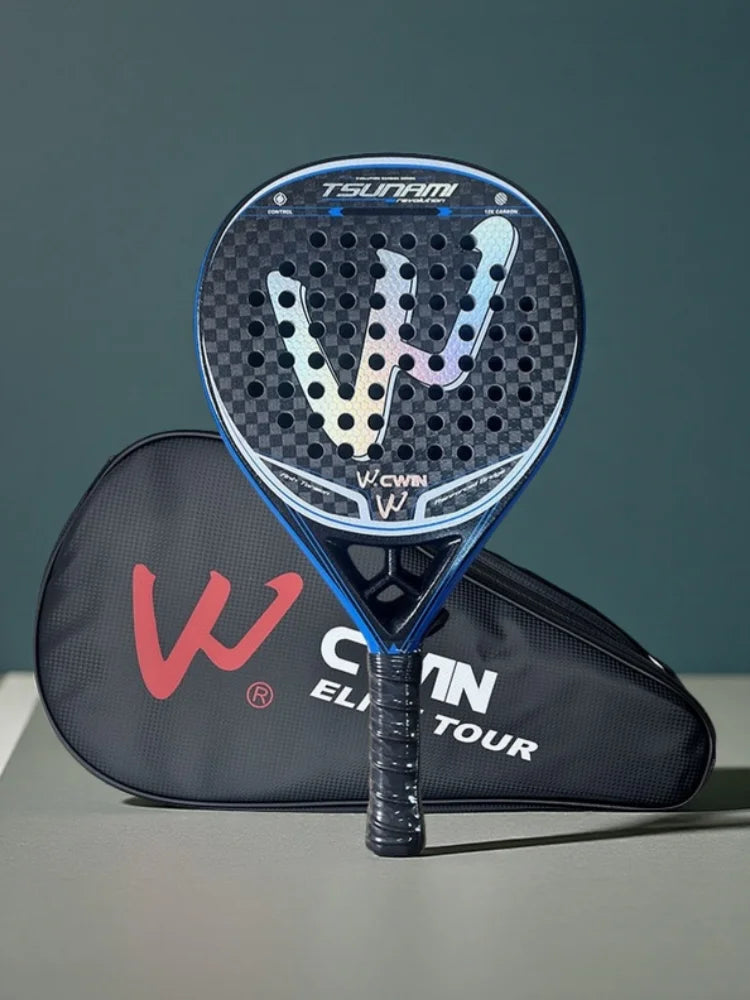 CWIN TSUNAMI 12K Carbon Padel Racket – Pro Power & Control