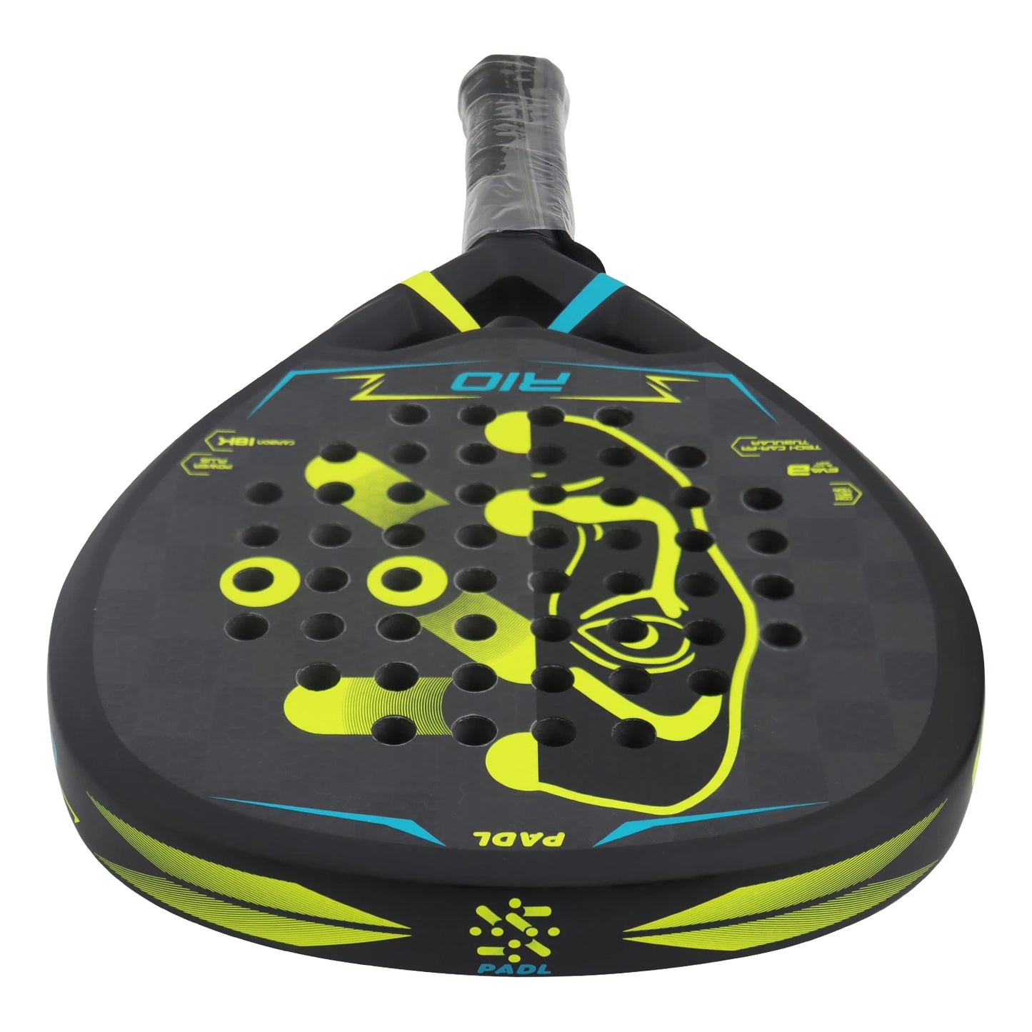 Carbon Fibre Paddle Racket – EVA Core, High Balance & Grip