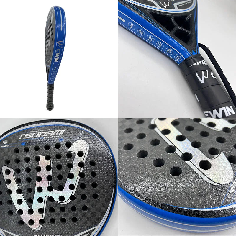 CWIN TSUNAMI 12K Carbon Padel Racket – Pro Power & Control