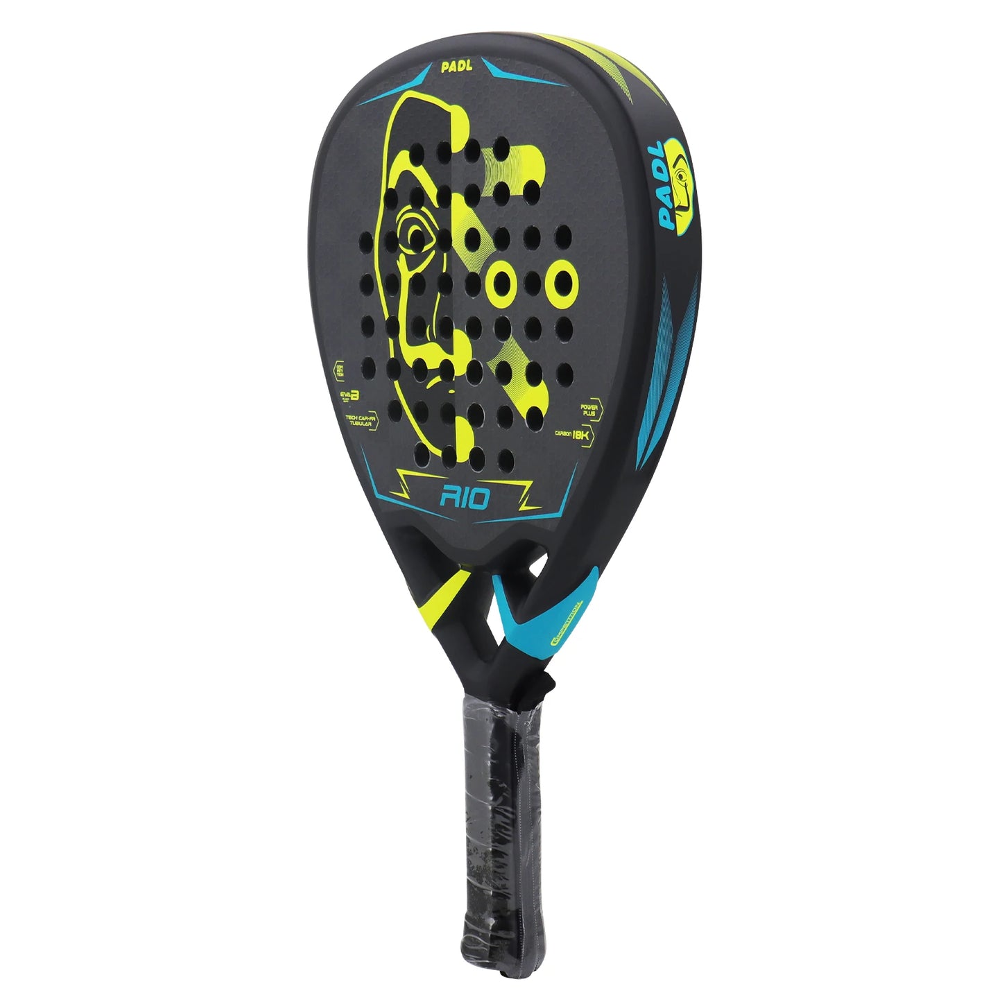 Carbon Fibre Paddle Racket – EVA Core, High Balance & Grip