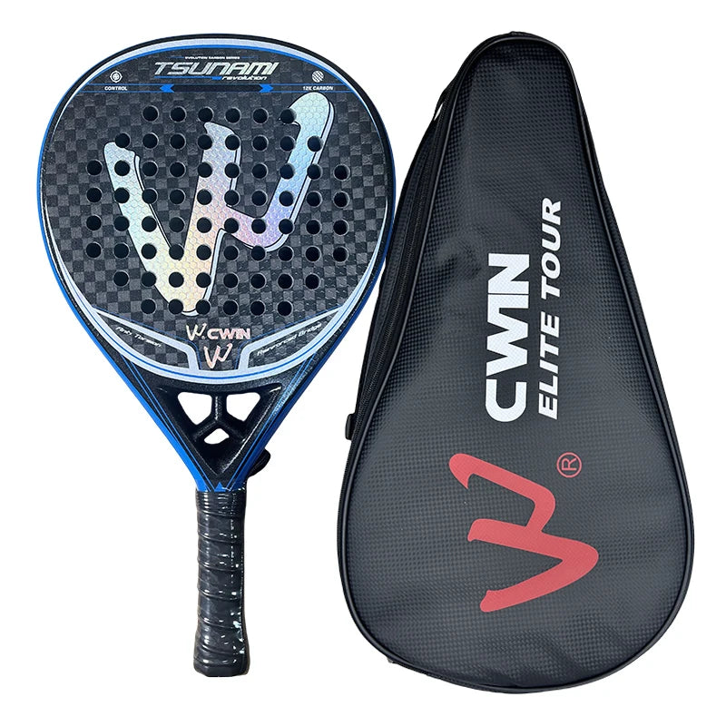 CWIN TSUNAMI 12K Carbon Padel Racket – Pro Power & Control