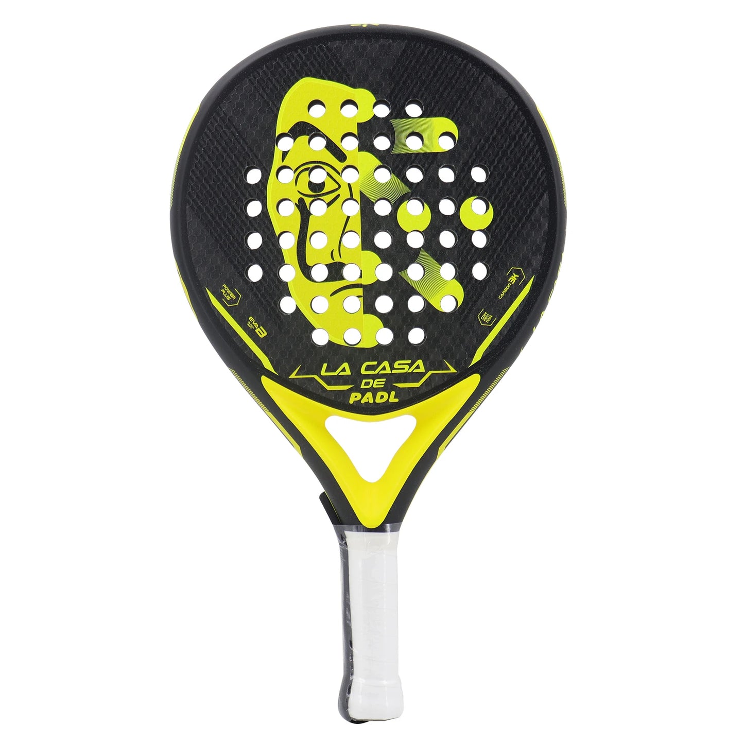 Carbon Fibre Paddle Racket – EVA Core, High Balance & Grip