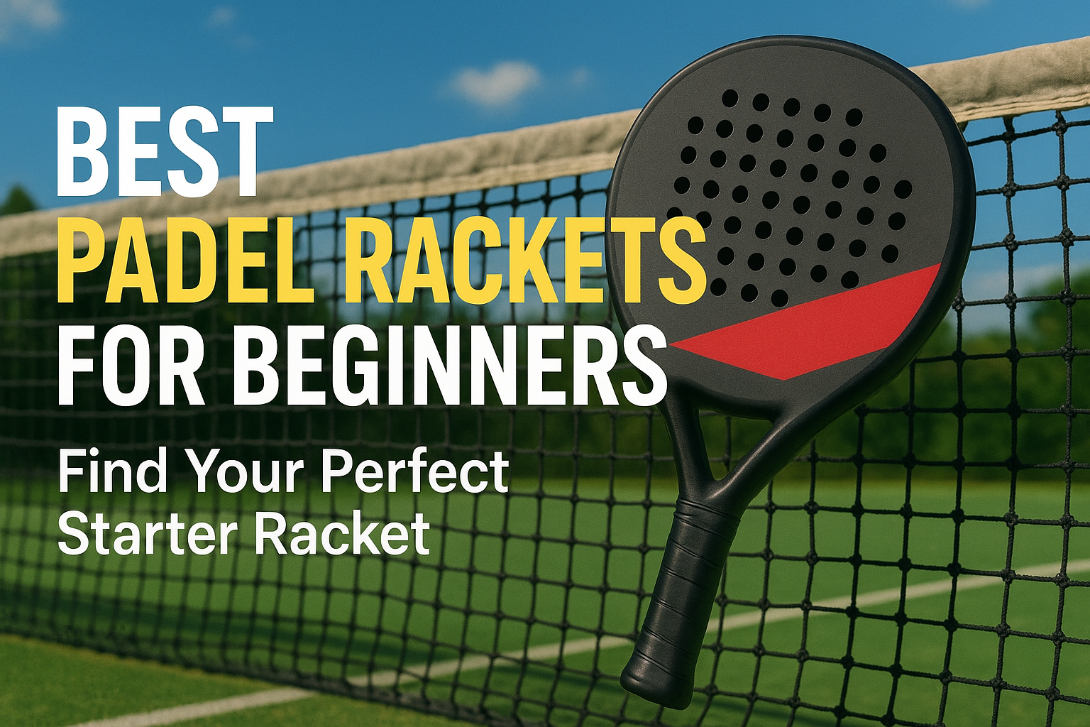 Padel Racket Text Best Padel Rackets for Beginners - Top Picks 2025 - Padelbox – Padel ...