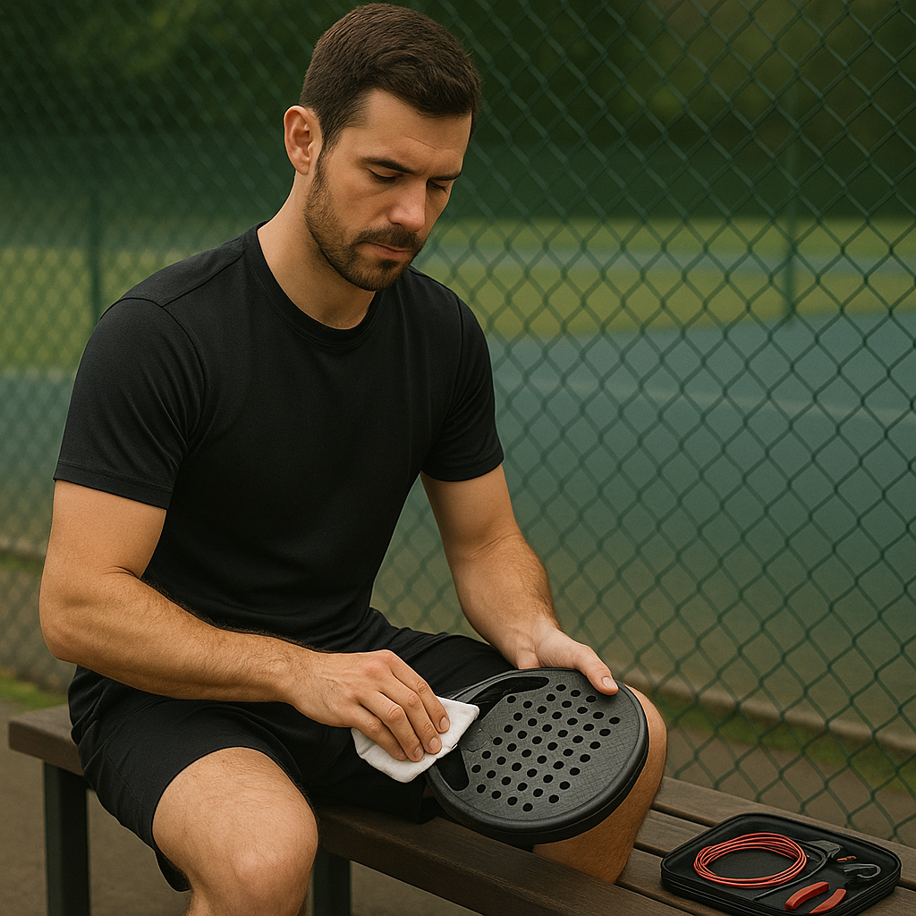 restring padel racket UK
