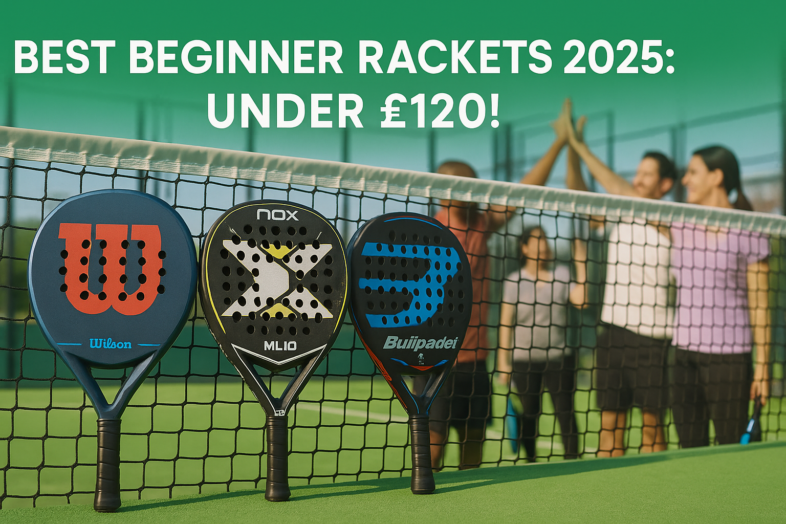 Top Padel Rackets Best Beginner Padel Rackets UK 2025 (Under £120) - Padel Box Pro