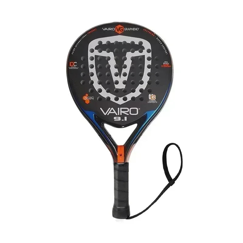 VAIRO Professional Padel Racket – Soft Face, Carbon Fibre, Lightweight Design