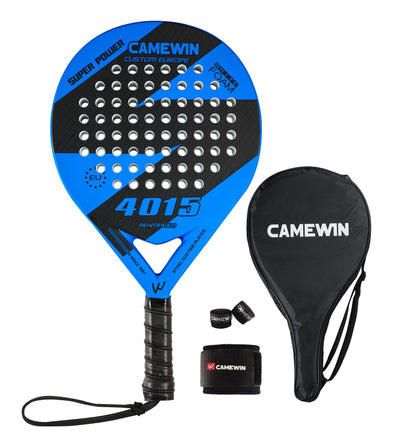 Camewin Carbon Padel Racket – EVA Core | Beginner-Friendly | With Bag