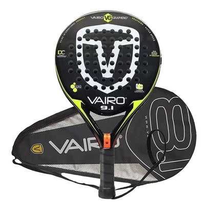 VAIRO Professional Padel Racket – Soft Face, Carbon Fibre, Lightweight Design