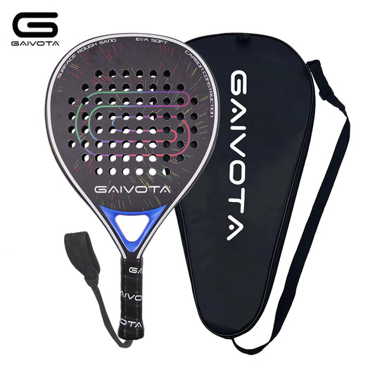 GAIVOTA PX20 Carbon Fibre Padel Racket – Blue, Lightweight & Durable